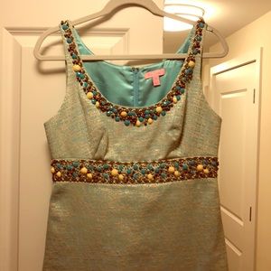 Lilly Pulitzer beaded mini dress